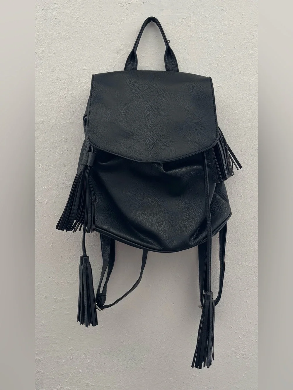 Black Tassel Drawstring